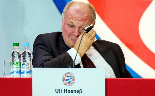 Bayern Monaco, Hoeness: "No appello: vado in carcere e mi dimetto da presidenza"
