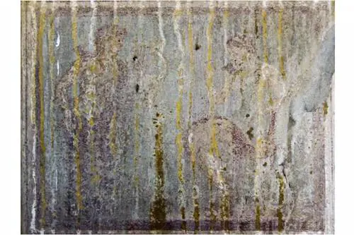 L'affresco sfregiato da un furto 