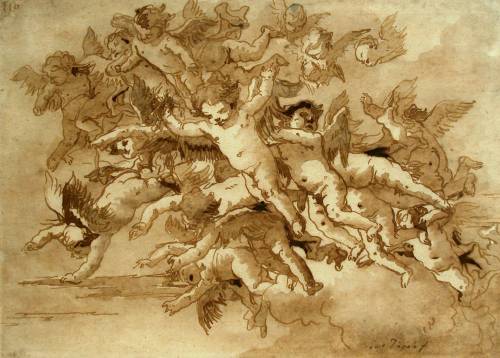 Un disegno di Giovanni Battista Tiepolo
