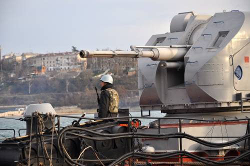 La nave ucraina che i russi minacciano di abbordare