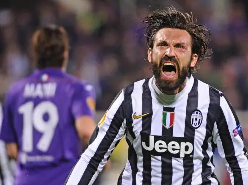Ottavi di Europa League. Una punizione di Pirlo elimina la Fiorentina
