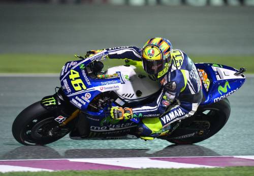 Super Rossi: secondo in Qatar dietro a Marc Marquez