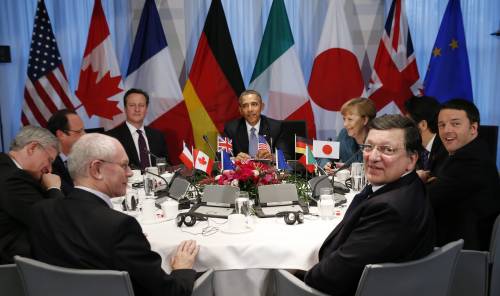 Renzi al G7: "L'Ue metta al centro  crescita e lotta alla disoccupazione"