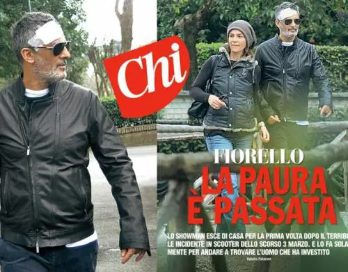 Fiorello va a trovare l'anziano che aveva investito
