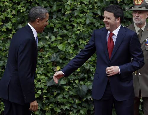 Renzi-Obama, l'incontro a Villa Madama