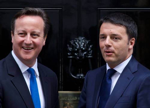 Renzi va a Londra e incassa il sostegno di Cameron
