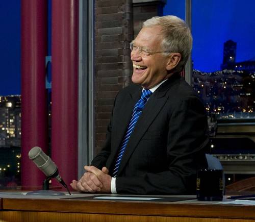 David Letterman è irriconoscibile