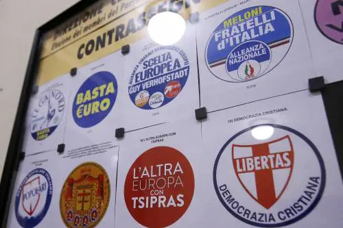 Europee, depositati i primi simboli