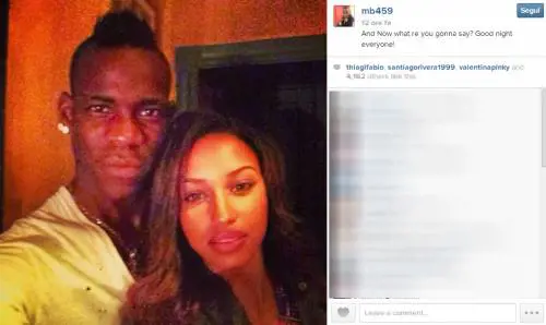 Balotelli zittisce tutti e torna con Fanny