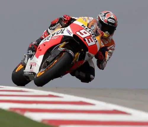 Super Marquez sempre in pole, Valentino sesto