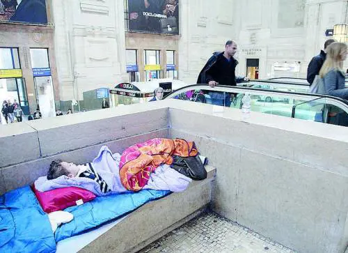 I profughi a Milano? Scappano via