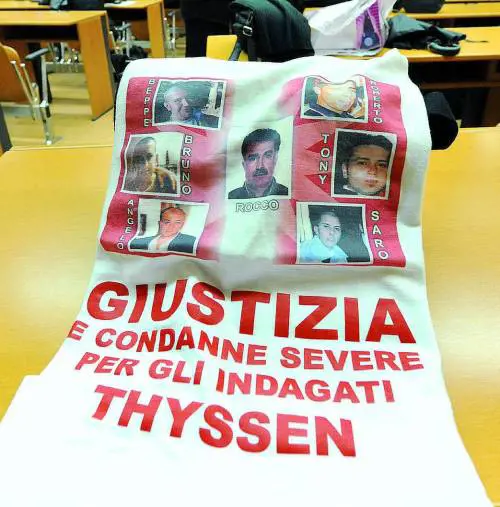 Strage della Thyssen la Cassazione annulla  tutte le condanne