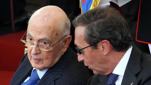  Napolitano e Fini
