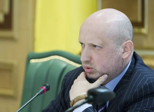 Il presidente ucraino ad interim Olexandr Turchinov