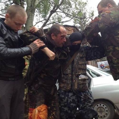 Pilota ucraino catturato dai filorussi