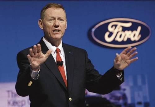 Ford, 300 milioni di buonuscita al ceo Mulally