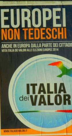 Il sindaco censura i manifesti anti-tedeschi