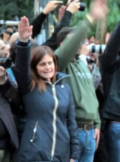 Saluto romano per Ramelli, caso politico sulla Capotosti