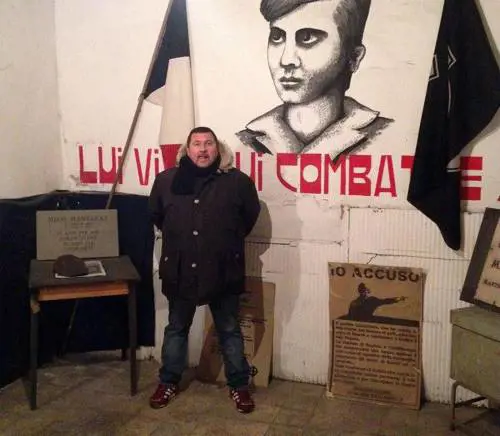 Daniele De Santis in una foto tratta dal suo profilo Facebook