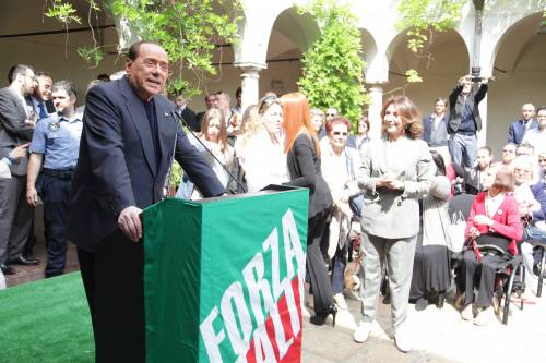Berlusconi e gli amici degli animali di Forza Italia