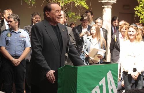 Berlusconi: "Oggi la sinistra è più pericolosa che nel '94" 