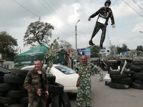 Slaviansk, separatisti al voto