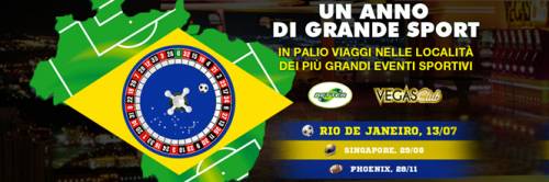 “Un anno di Grande Sport” al via la fase 2. In palio il viaggio in Brasile