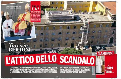 Ecco il super attico del cardinal Bertone