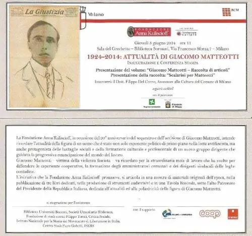 Matteotti, l'«aristocratico» che per Gramsci era il nulla