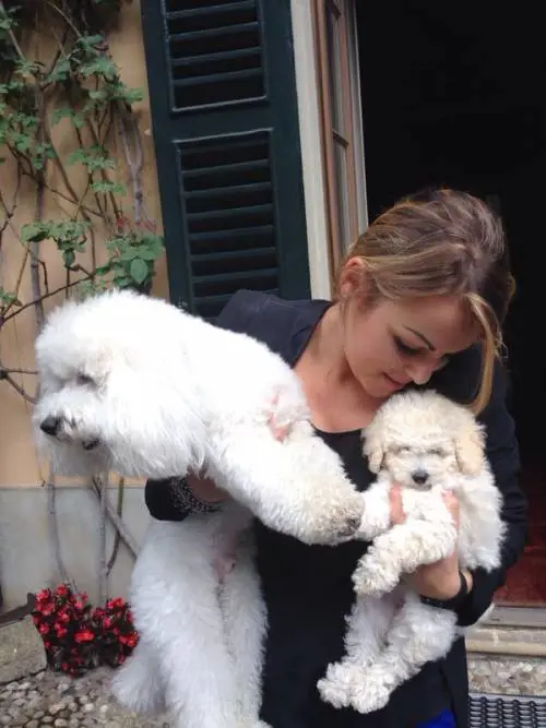 Dudù e Dudina con Francesca Pascale