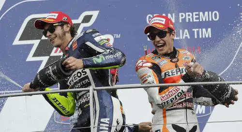 MotoGp, Marquez vince anche al Mugello. Rossi è terzo