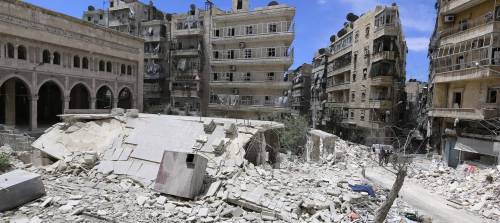 Le rovine di Homs dopo tre anni di guerra