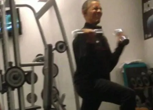 Falla nella sicurezza: ecco Obama in palestra