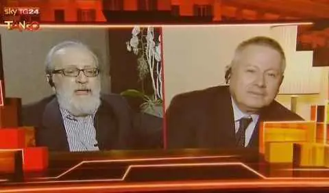 Lite tra Liguori e Becchi in diretta tv