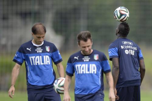 Il primo allenamento dell'Italia in Brasile