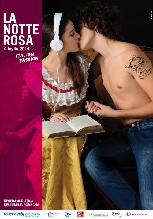 La passione italiana infiamma la Notte Rosa