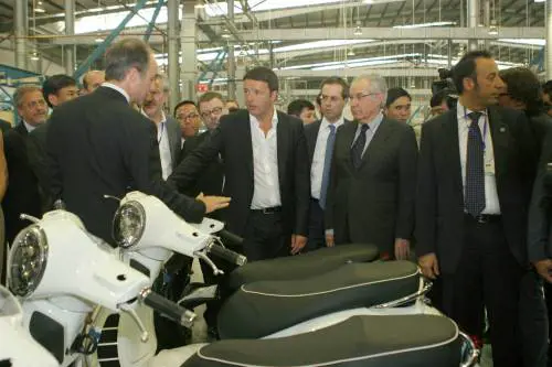 PIAGGIO Vietnam: visita di Matteo Renzi