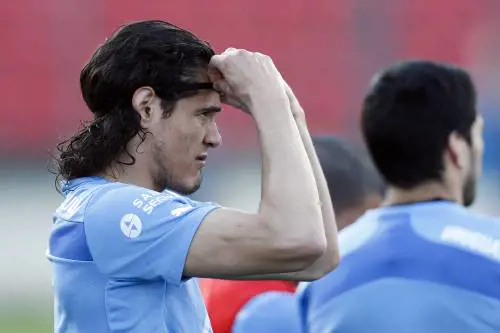 Edinson Cavani, stella dell'Uruguay