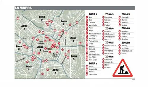 Clicca sull'immagine per vedere la mappa completa dei cantieri