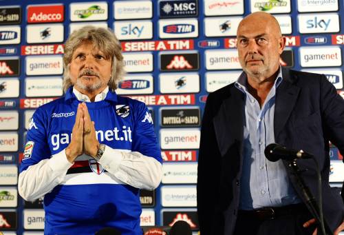 Massimo Ferrero ed Edoardo Garrone, passaggio di consegne in casa Sampdoria