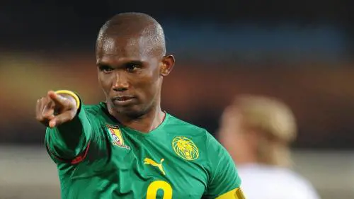Eto'o  stella del Camerun, atteso dal debutto con il Messico