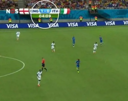 La gaffe della BBC nella partita di ieri