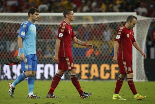 Casillas, Torres e Iniesta