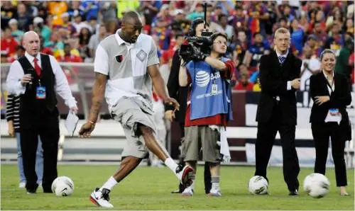 Per l'Italia Mondiale, Kobe Bryant tifoso illustre