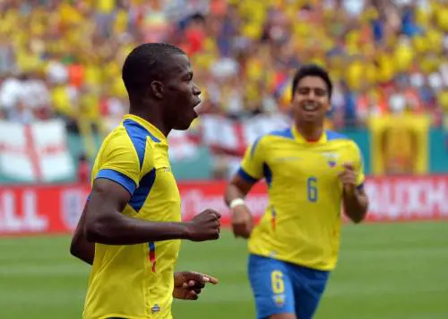L'ecuadoregno Enner Valencia, autore di una doppietta