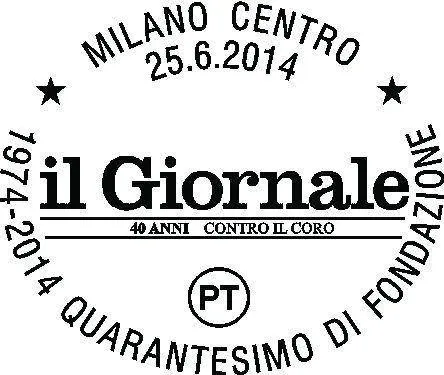 Anche le Poste celebrano i quarant'anni del Giornale