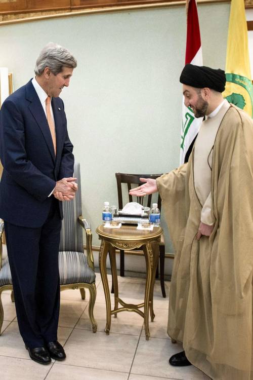 Kerry in Irak, ma il Paese non c'è più