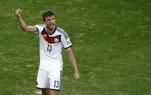 Quarta rete di Muller, la sua 9 ai Mondiali in 9 gare