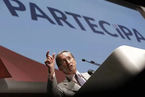 Gianfranco Fini alla convention ''Partecipa''