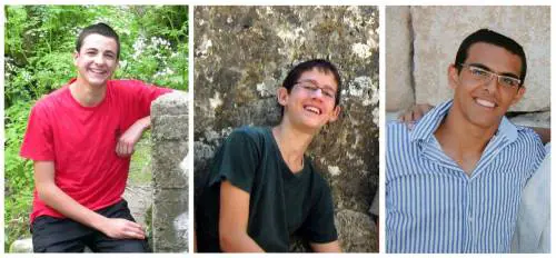 Gilad Shaarh, Naftali Frenkel e Eyal Yifrah
